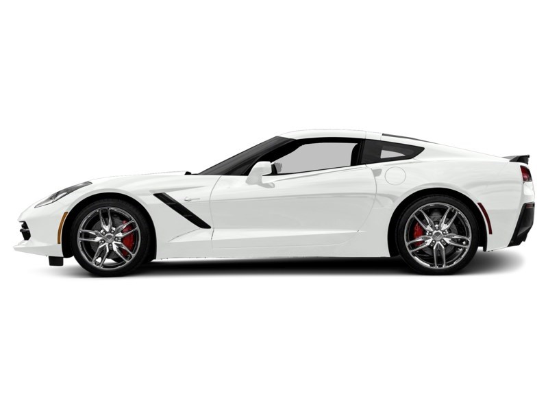 2015 Chevrolet Corvette 2dr Stingray Z51 Cpe w/3LT Arctic White  Shot 9