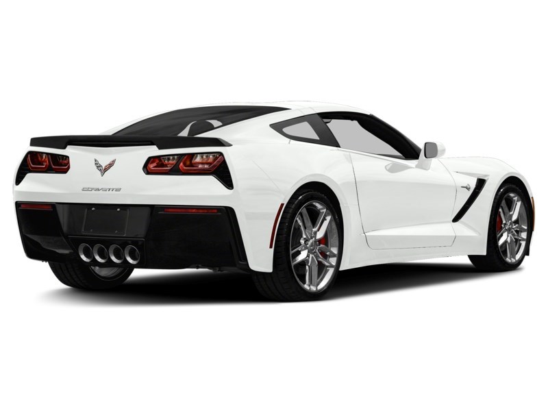 2015 Chevrolet Corvette 2dr Stingray Z51 Cpe w/3LT Arctic White  Shot 12