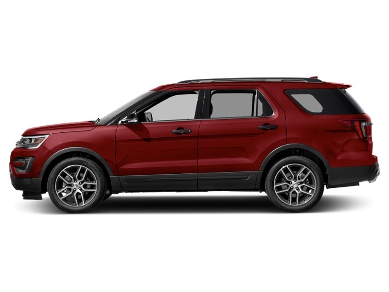 2016 Ford Explorer 4WD 4dr Sport Ruby Red Metallic Tinted Clearcoat  Shot 5