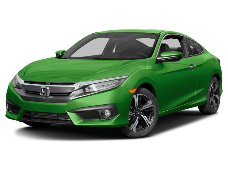 2016 Honda Civic Coupe 2dr CVT Touring Energy Green Pearl  Shot 16