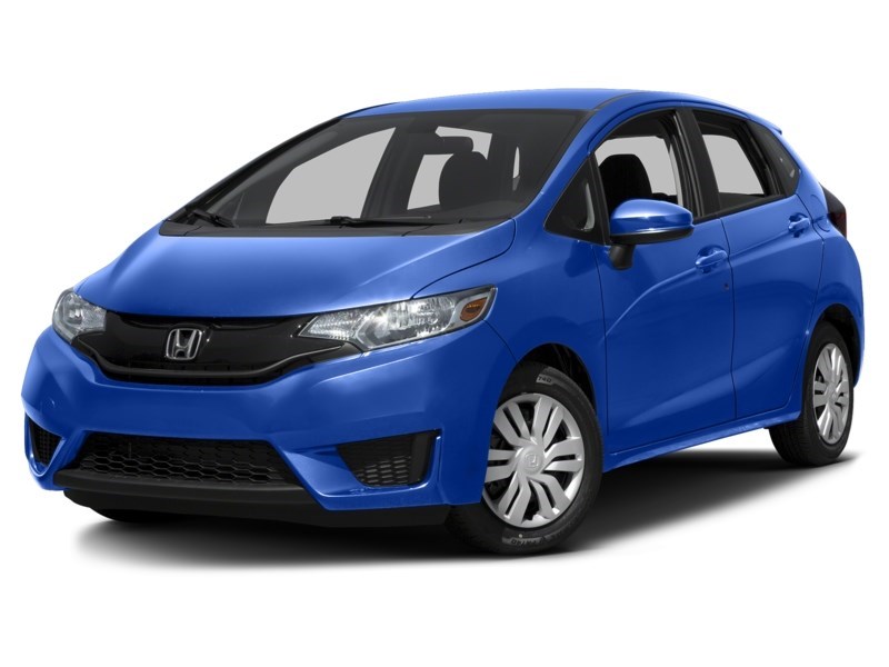 2016 Honda Fit 5dr HB CVT LX Aegean Blue Metallic  Shot 4