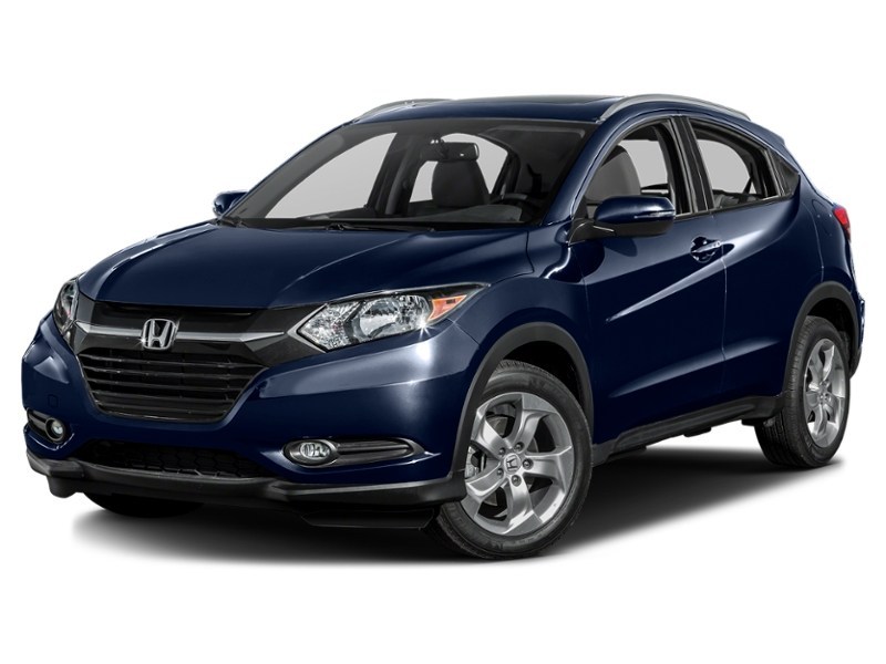 2016 Honda HR-V 4WD 4dr CVT EX-L w/Navi Deep Ocean Pearl  Shot 4