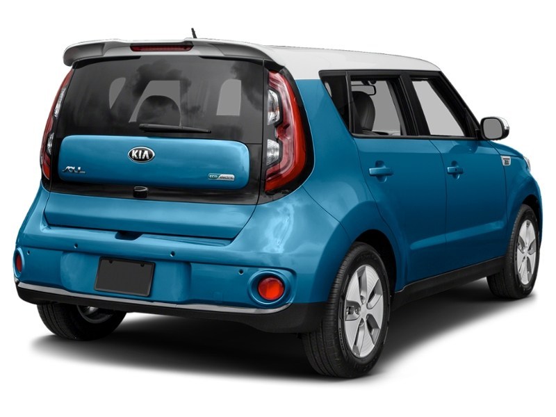 2017 Kia Soul EV 5dr Wgn Electronic Blue/Polar White Two-Tone  Shot 6