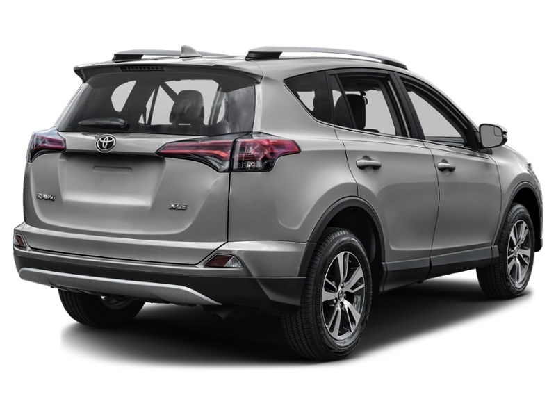 2017 Toyota RAV4 AWD 4dr XLE Silver Sky Metallic  Shot 2