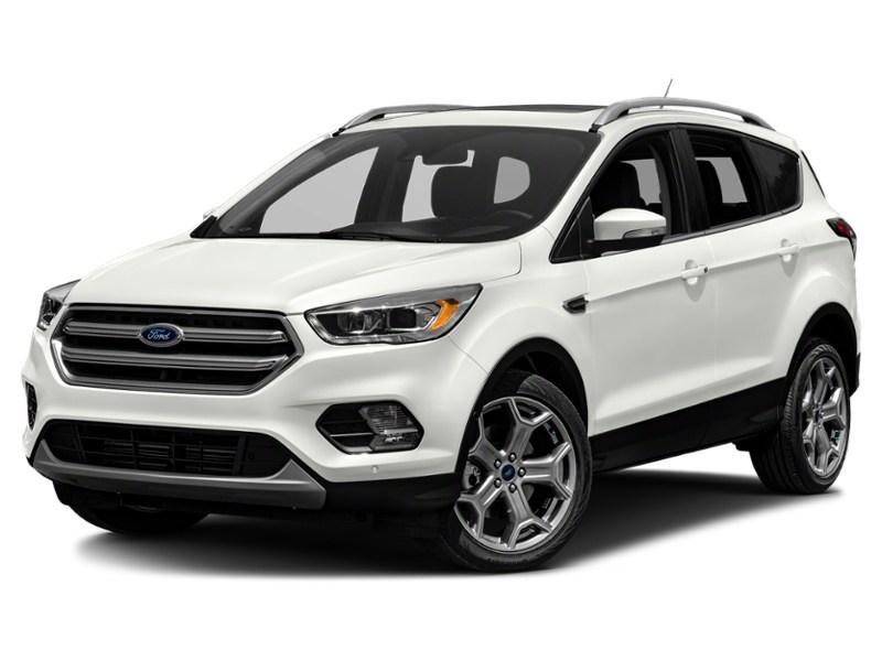 2017 Ford Escape 4WD 4dr Titanium White Platinum Metallic Tri-Coat  Shot 1