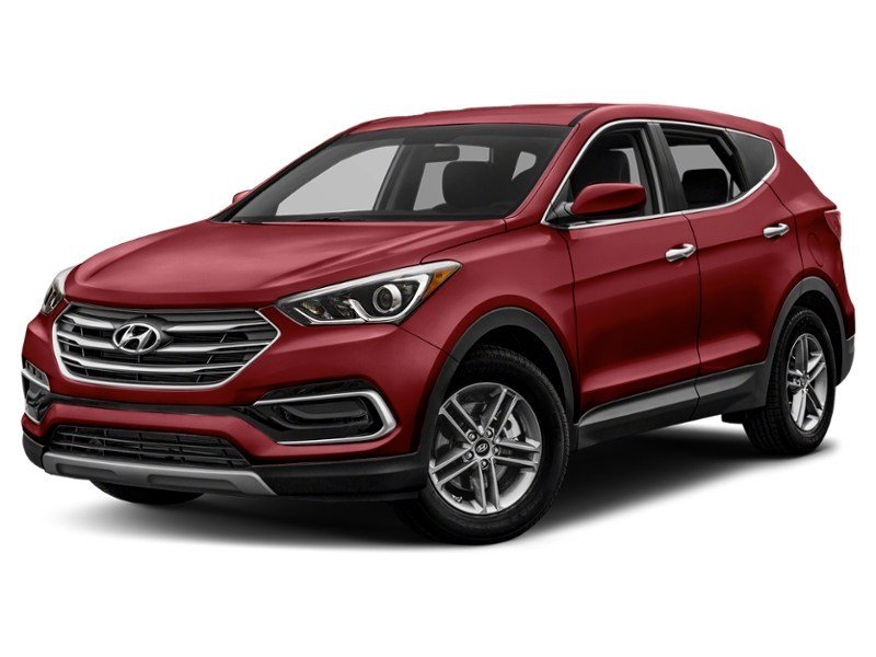2018 Hyundai Santa Fe Sport 2.4L Luxury AWD Serrano Red  Shot 40
