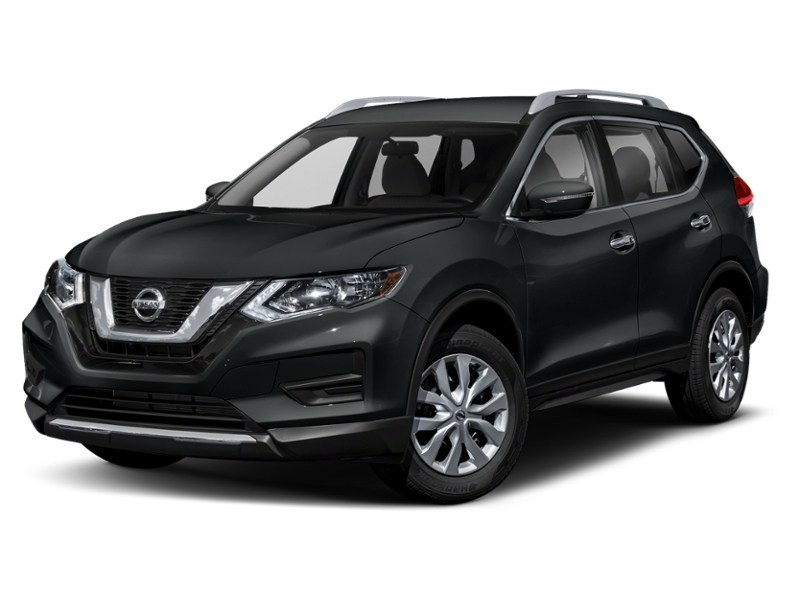 2019 Nissan Rogue AWD S Magnetic Black Metallic  Shot 1