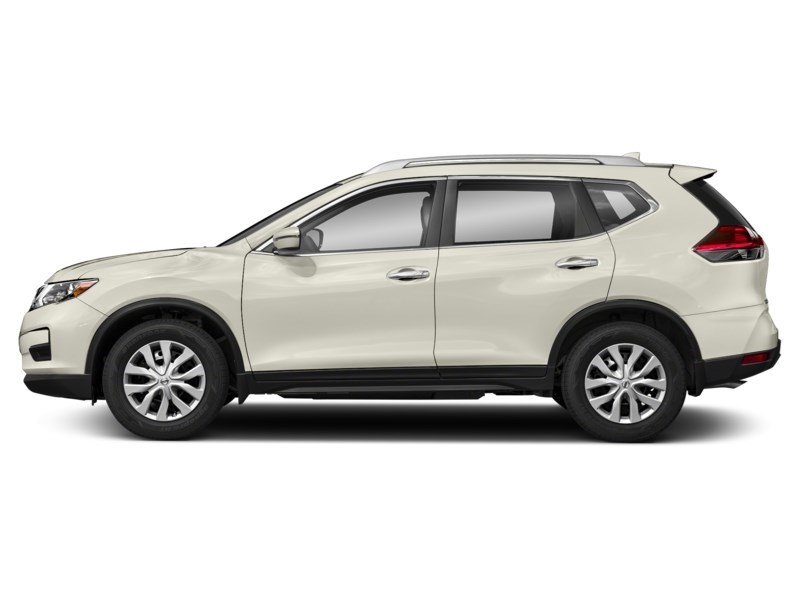 2017 Nissan Rogue FWD 4dr SV Glacier White  Shot 3
