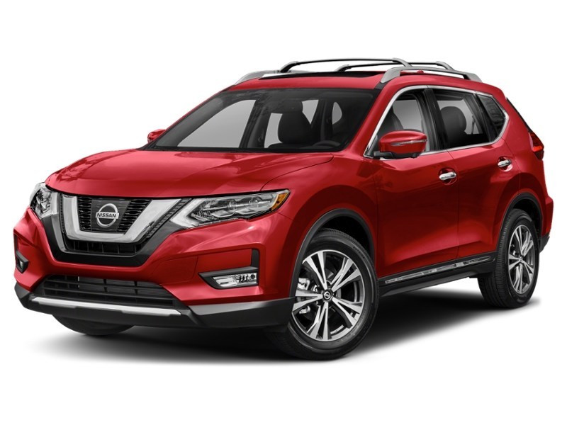 2019 Nissan Rogue AWD SL Scarlet Ember Pearl  Shot 4