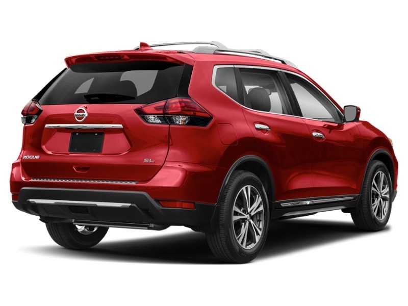2019 Nissan Rogue AWD SL Scarlet Ember Pearl  Shot 2