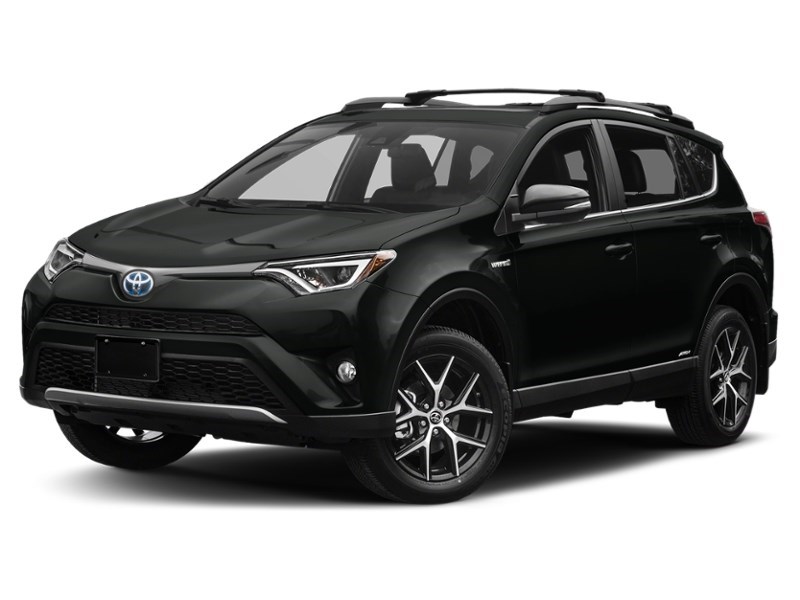 2018 Toyota RAV4 Hybrid AWD Hybrid SE Black Sand Pearl  Shot 4