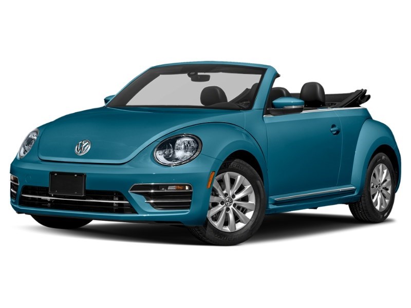 2018 Volkswagen Beetle Trendline Auto Silk Blue Metallic w/Black Roof  Shot 7