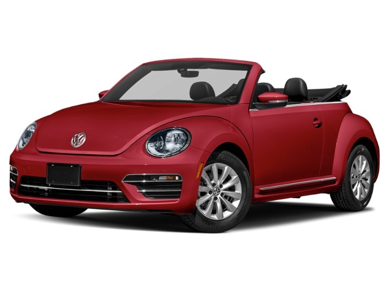 2018 Volkswagen Beetle Trendline Auto Tornado Red w/Black Roof  Shot 37