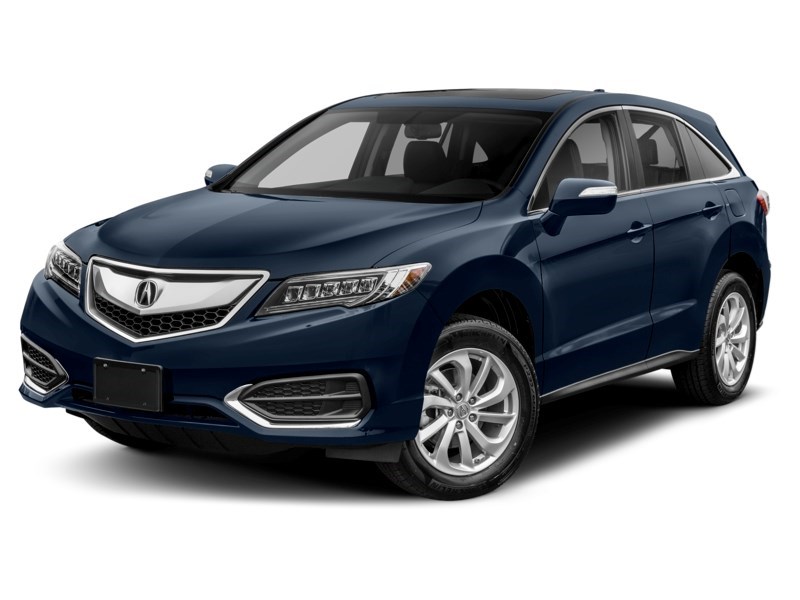 2018 Acura RDX Tech Obsidian Blue Pearl  Shot 4