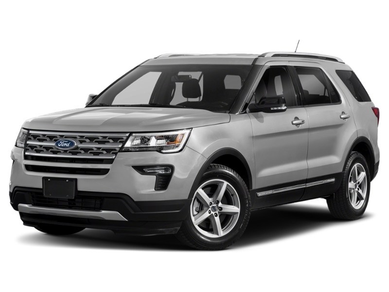 2018 Ford Explorer XLT 4WD Ingot Silver Metallic  Shot 46
