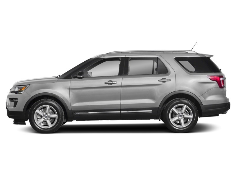 2019 Ford Explorer XLT 4WD Ingot Silver Metallic  Shot 3