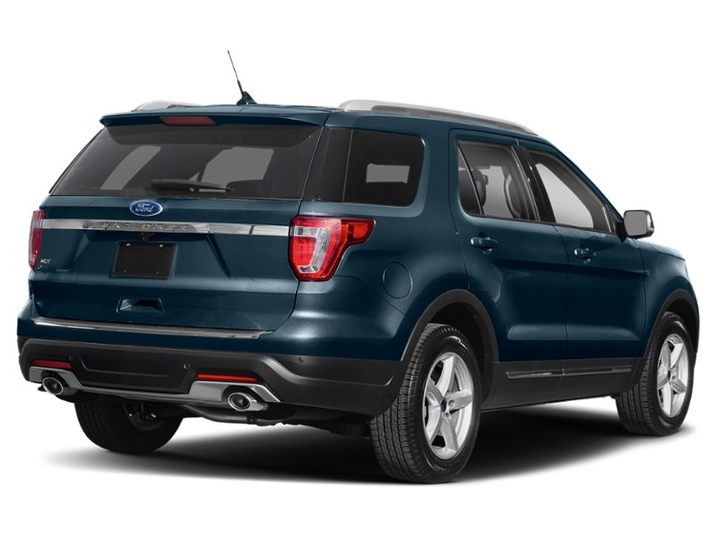 2018 Ford Explorer XLT 4WD Blue Metallic  Shot 2