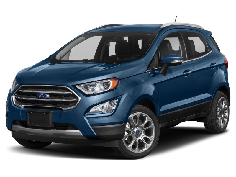 2018 Ford EcoSport Titanium 4WD Lightning Blue Metallic  Shot 4