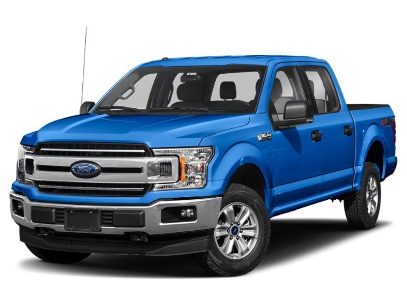 2020 Ford F-150 XLT 4WD SuperCrew 5.5' Box Velocity Blue  Shot 4