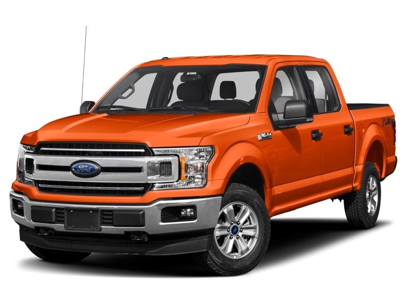 2019 Ford F-150 XLT 4WD SuperCrew 5.5' Box Orange  Shot 88