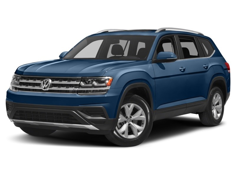 2019 Volkswagen Atlas Highline 3.6 FSI 4MOTION Tourmaline Blue Metallic  Shot 31