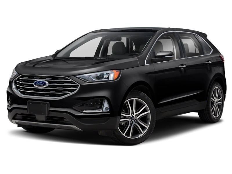 2019 Ford Edge Titanium AWD Agate Black  Shot 46