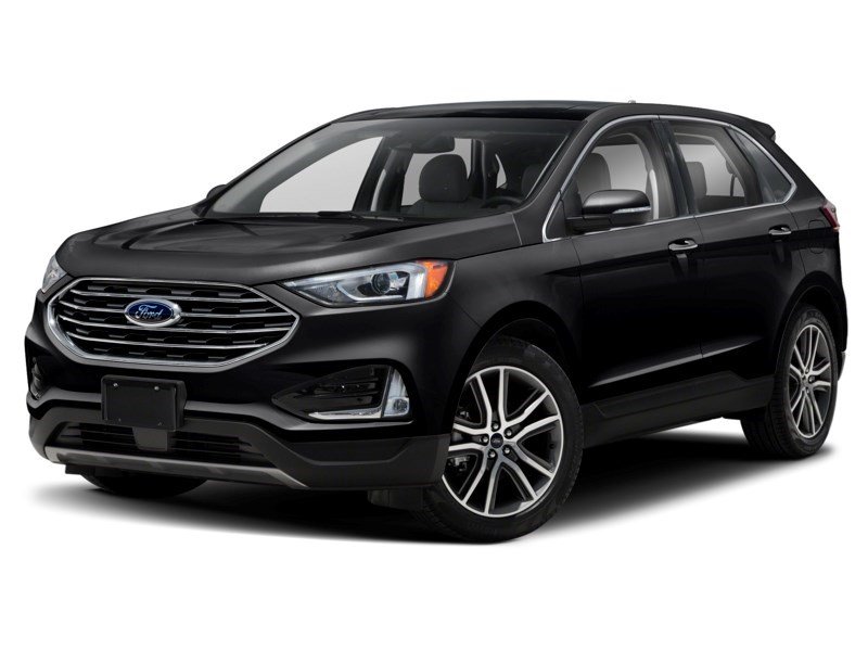2019 Ford Edge Titanium AWD Agate Black  Shot 43
