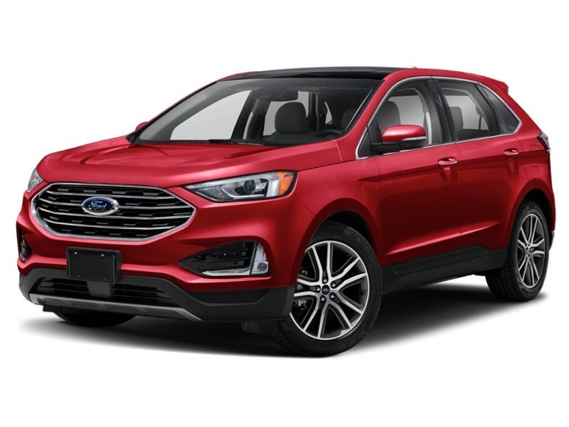 2020 Ford Edge SEL AWD Rapid Red Metallic Tinted Clearcoat  Shot 26
