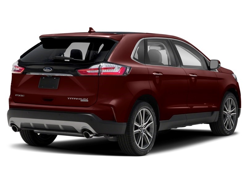 2019 Ford Edge Titanium AWD Burgundy Velvet Metallic Tinted Clearcoat  Shot 36