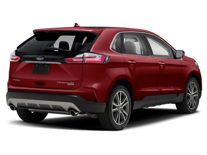 2019 Ford Edge Titanium AWD Ruby Red Metallic Tinted Clearcoat  Shot 42