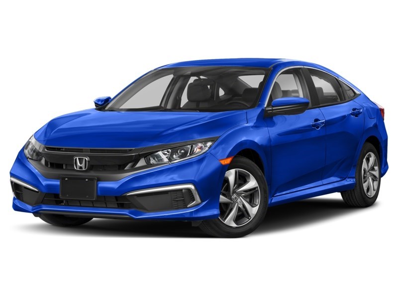 2020 Honda Civic LX CVT Aegean Blue Metallic  Shot 5