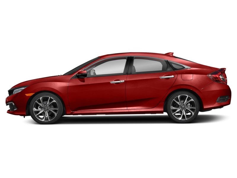 2021 Honda Civic Touring CVT Rallye Red  Shot 3