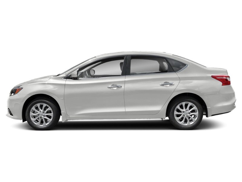 2019 Nissan Sentra SV CVT Aspen White Pearl  Shot 3