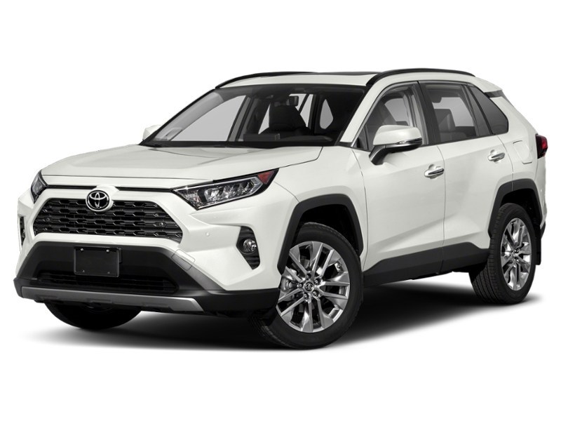2020 Toyota RAV4 Limited AWD Blizzard Pearl  Shot 1