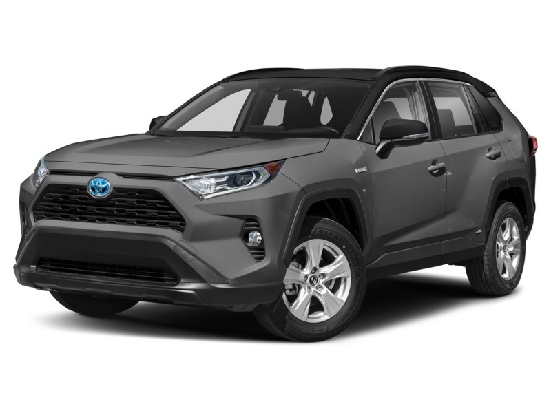 2020 Toyota RAV4 Hybrid Hybrid XLE AWD Magnetic Grey Metallic w/Black Roof  Shot 10