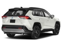 2022 Toyota RAV4 Hybrid Hybrid XSE AWD Blizzard Pearl w/Black Roof  Shot 2