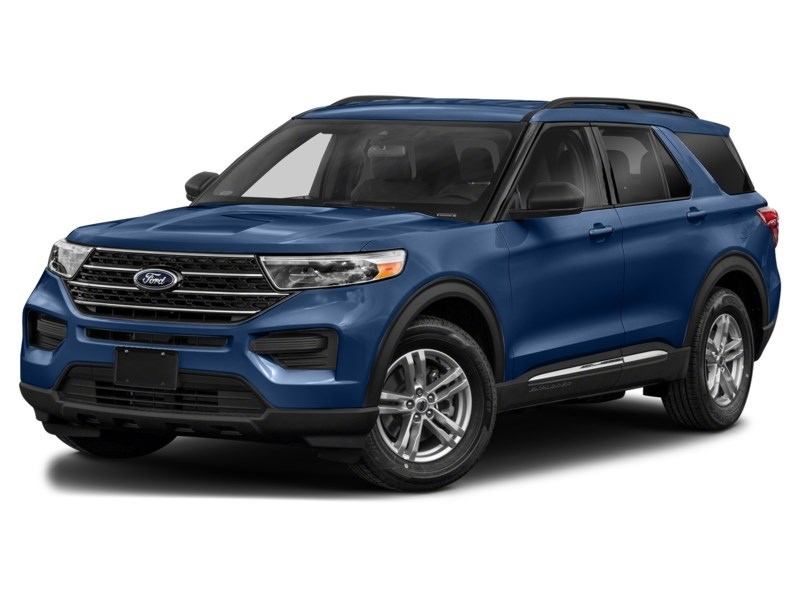 2022 Ford Explorer XLT | 4WD | SPORT PKG | ROOF | NAV | TOW | 20s Atlas Blue Metallic  Shot 4
