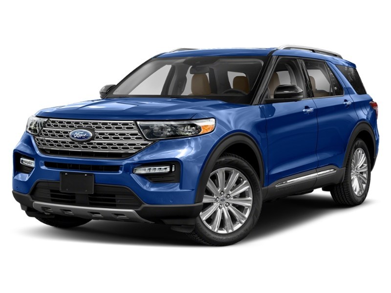2022 Ford Explorer Limited | 4WD | NAV | 360 | HTD/COOL SEATS | B&O Atlas Blue Metallic  Shot 1