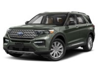 2021 Ford Explorer Limited 4WD Forged Green Metallic  Shot 45