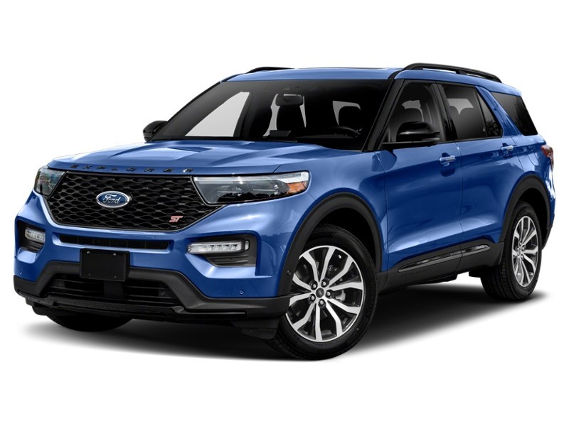 2022 Ford Explorer ST 4WD Atlas Blue Metallic  Shot 4