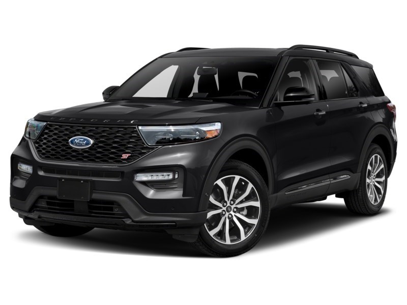 2022 Ford Explorer ST 4WD Agate Black Metallic  Shot 1
