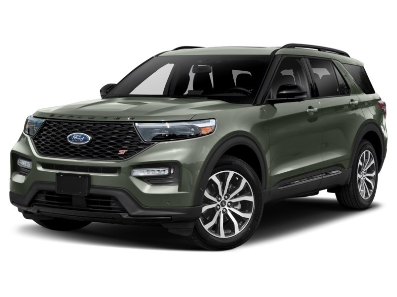 2022 Ford Explorer ST 4WD Forged Green Metallic  Shot 35