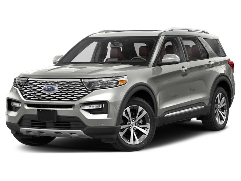 2021 Ford Explorer Platinum 4WD Iconic Silver Metallic  Shot 20
