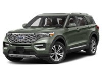 2021 Ford Explorer Platinum 4WD Forged Green Metallic  Shot 26