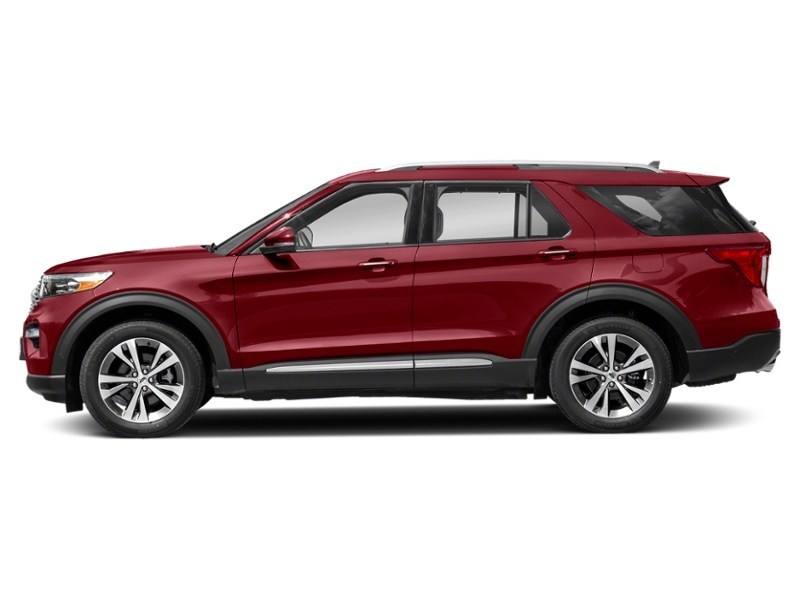 2021 Ford Explorer Platinum 4WD Rapid Red Metallic Tinted Clearcoat  Shot 18