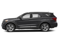 2021 Ford Explorer Platinum 4WD Agate Black Metallic  Shot 3