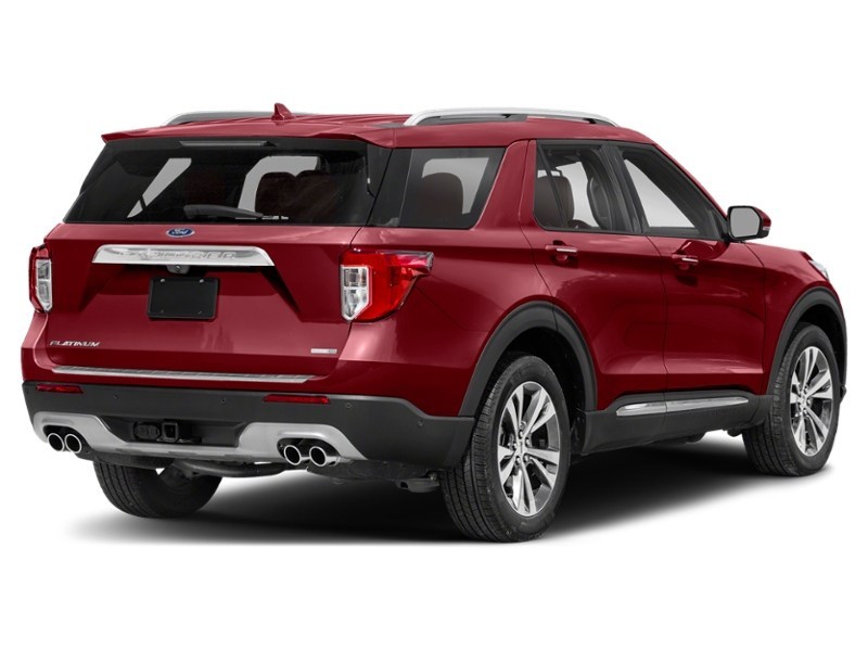 2021 Ford Explorer Platinum 4WD Rapid Red Metallic Tinted Clearcoat  Shot 15