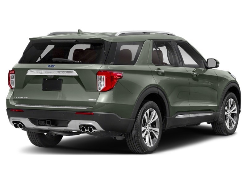 2021 Ford Explorer Platinum 4WD Forged Green Metallic  Shot 27