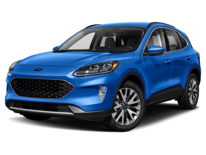 2020 Ford Escape Titanium Hybrid | AWD | PREM PKG | ROOF | NAV |B&O Velocity Blue Metallic  Shot 1