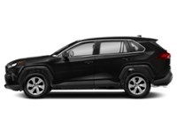 2021 Toyota RAV4 LE AWD Midnight Black Metallic  Shot 3